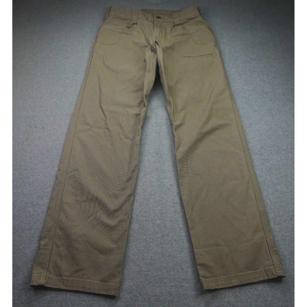 Noble Outfitters Pants Mens 30x32 Khaki Tactical Canvas Straight Leg Work‎